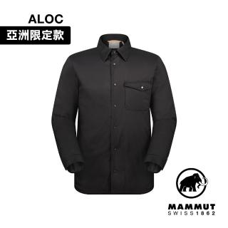 【Mammut 長毛象官方直營】Seon IN Shirt AF 日系輕量化纖防潑水襯衫 黑色 男款 #1013-02930