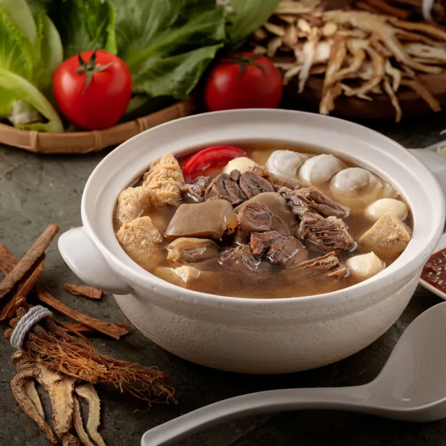 【下港吔羊肉爐】必吃當歸羊肉爐套餐組(3-4人份)