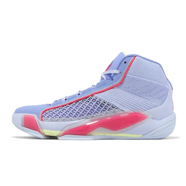【NIKE 耐吉】籃球鞋 Air Jordan XXXVIII PF 男鞋 紫 藍 AJ38 喬丹 緩震 運動鞋(DZ3355-500)