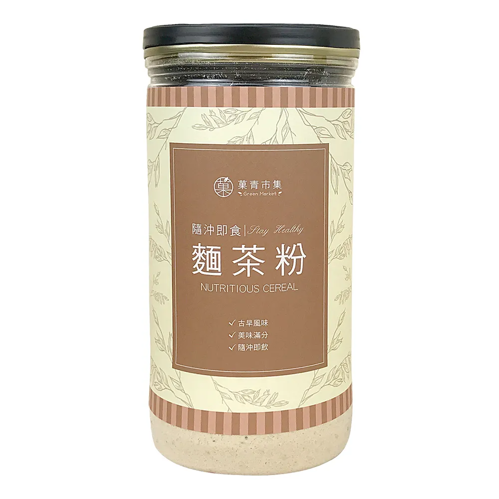 【俽青市集】古早味麵茶粉400gx1罐