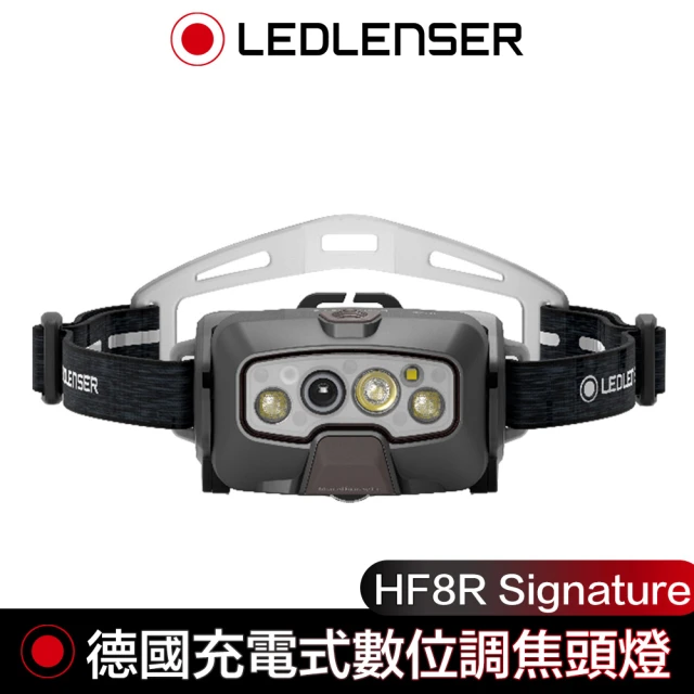 【德國 Led Lenser】HF8R Signature充電式數位調焦專業頭燈