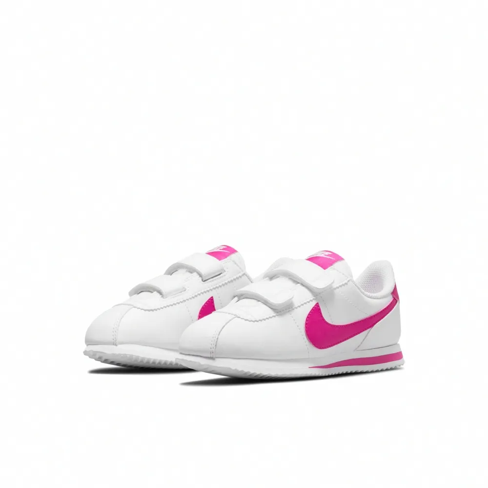 【NIKE 耐吉】CORTEZ BASIC SL PSV 休閒鞋 運動鞋  童鞋 中童 兒童 阿甘鞋 魔鬼氈(904767109)