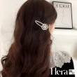 【HERA 赫拉】韓版珍珠山茶花邊夾 H111100405(髮飾 邊夾)