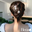 【HERA 赫拉】仙女五瓣花氣質珍珠髮夾 H112041103(韓系 HPA19)
