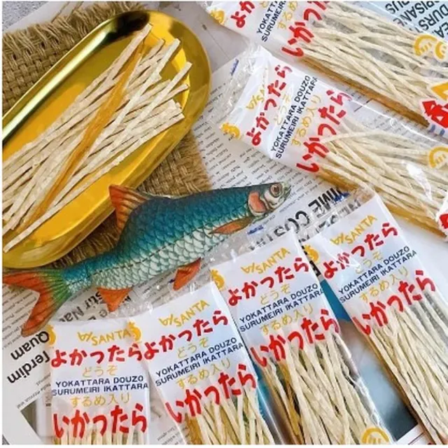 【日本】鱈魚魷魚香絲(30小包/袋)