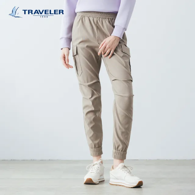 【TRAVELER 旅行者】女款彈性耐磨撥水九分褲＿232TR505(彈性/耐磨/撥水九分褲)