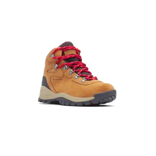 【Columbia 哥倫比亞】女款-NEWTON RIDGE™Omni-Tech防水高筒登山鞋-土黃(UBL45520OC/HF)