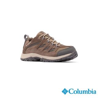 【Columbia 哥倫比亞官方旗艦】女款-CRESTWOODOmni-Tech防水登山鞋-棕色(UBK53720BN/HF)