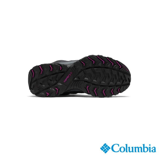 【Columbia 哥倫比亞官方旗艦】女款-CRESTWOOD™Omni-Tech防水高筒登山鞋-黑灰色(UBK53710BY/HF)