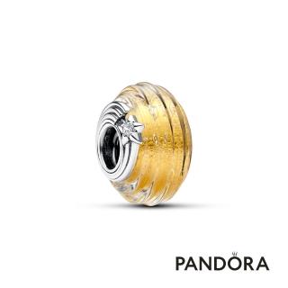 【Pandora官方直營】燦金流星 Murano 琉璃串飾