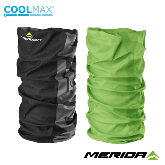 【MERIDA 美利達】Coolmax頭巾 LOGO款(圍脖/路跑/防曬/防風/單車/自行車)