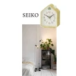 【SEIKO 精工】QHP011 森林木屋原音鳥鳴鬧鐘(可愛木屋造型設計)