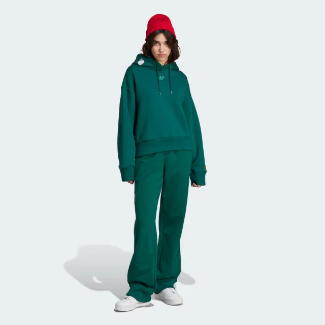 【adidas 愛迪達】HELLO KITTY 連帽上衣 帽T 女 - Originals IK6567