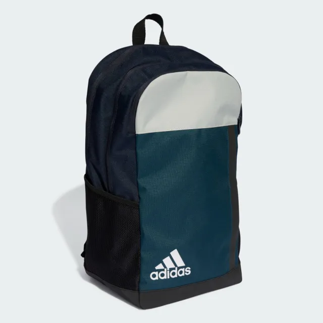 【adidas 愛迪達】後背包 運動包 書包 旅行包 登山包 MOTION BOS BP 黑綠 IK6891