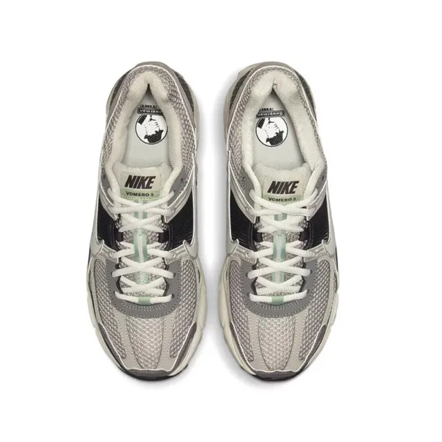 【NIKE 耐吉】Wmns Zoom Vomero 5 灰黑復古 休閒女鞋 FB8825-001