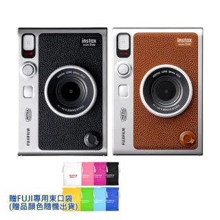 【FUJIFILM 富士】instax mini Evo EVO 混合式數位 拍立得相機(公司貨-加贈束口袋+底片1盒)