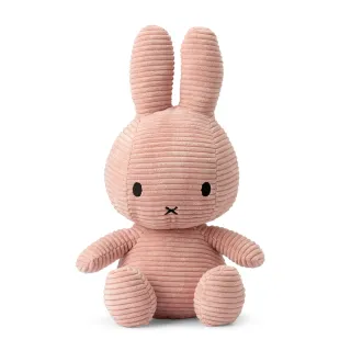 【BON TON TOYS】米菲兔燈芯絨填充玩偶-粉(33cm玩偶、娃娃、公仔)