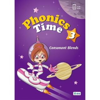 Phonics Time 3 -Consonant Blends （課本+QR CODE音檔+線上教學資源）