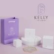 【Kelly”s】18K黃K金雙色阿古屋珍珠耳骨夾(耳夾 夾式耳環 日本進口)