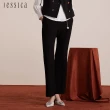 【JESSICA】百搭顯瘦修身微喇叭長褲J30445（黑）