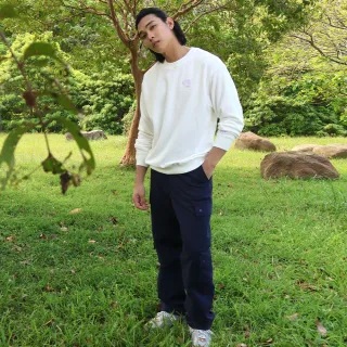 【JEEP】男裝 多口袋直筒工裝褲(深藍)