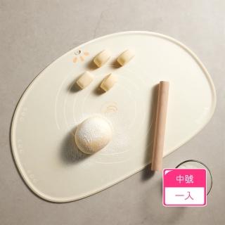 【茉家】食品級黃金矽膠桿麵墊(中號1入)