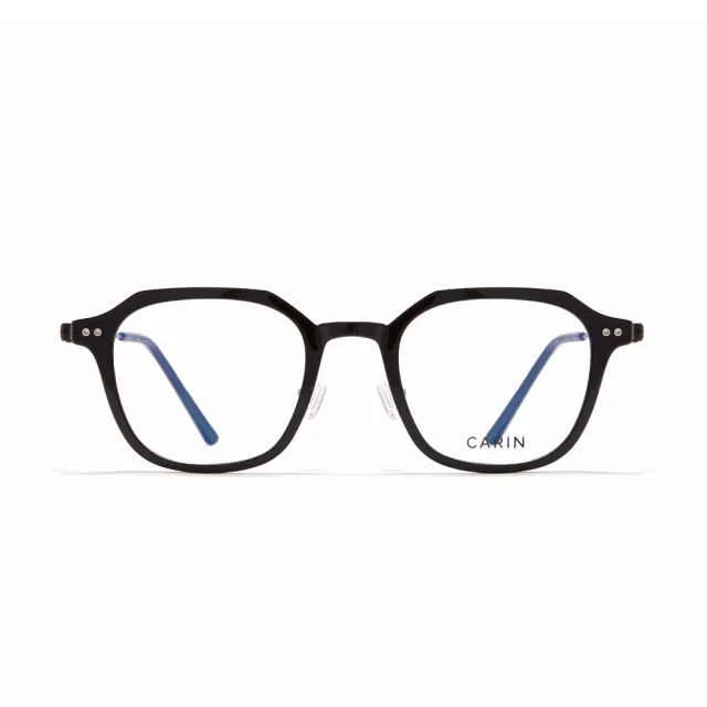 【CARIN】質感個性百搭 光學眼鏡 NewJeans代言(黑#RUTH+ C1)