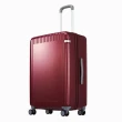 【ACE BAGS＆LUGGAGE】28吋 Palisades3-Z ACE品牌經典款 拉鍊式大容量行李箱(紅色 0691510)