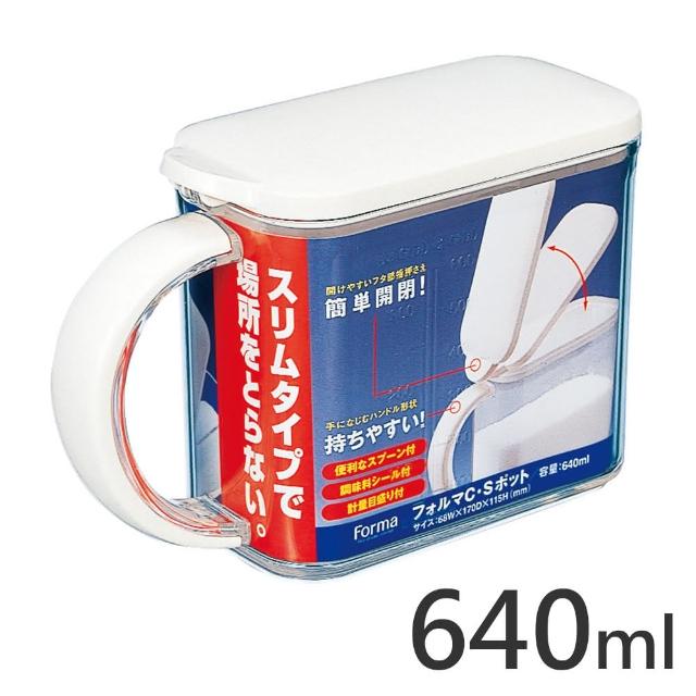 【ASVEL】ASVEL單格調味盒640ml(廚房收納 料理烘培 密封保鮮 調味盒 鹽巴味精砂糖)