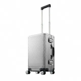 【ACE BAGS＆LUGGAGE】22吋 Algonam2-F ACE鋁合金鋁框釦 質感斜紋登機箱(多色可選 06991)