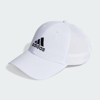 【adidas 愛迪達】LOGO 運動帽子(白 II3552 黑 IB3244 男/女 棒球帽)