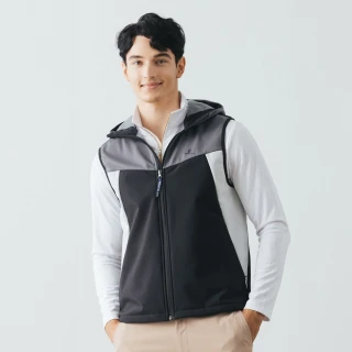 【TRAVELER 旅行者】男款Soft Shell防風撥水保暖背心＿232TR304(Soft Shell／防風／撥水／保暖背心)