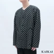 【KAI KAI】提花雙層壓紋開衫外套(男款/女款 提花壓紋工藝 特殊布料 設計款開衫外套)