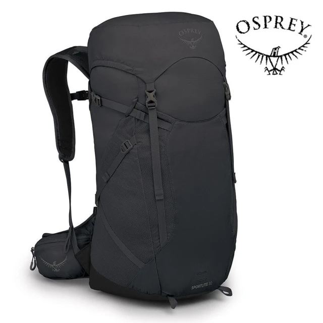 OspreyOsprey Sportlite 30 輕量健行背包 30L 深碳灰(健行背包 運動背包 旅行背包)