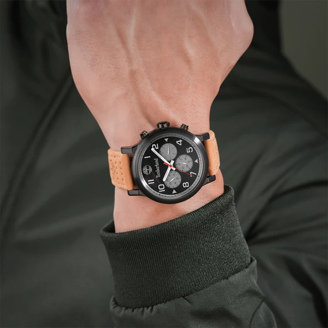 Timberland 天柏嵐 潮玩活力石英腕錶-46mm(TDWGF0028902)