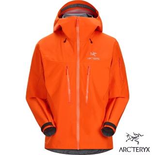 【Arcteryx 始祖鳥官方直營】男 Alpha SV 防水外套(非凡橘)