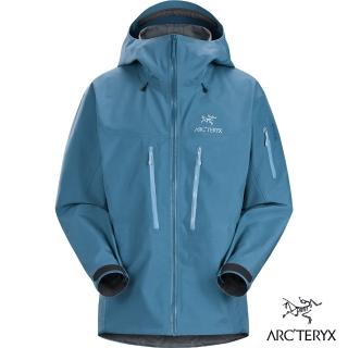 【Arcteryx 始祖鳥官方直營】男 Alpha SV 防水外套(寧靜綠)