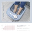 【KINYO】氣泡SPA摺疊足浴機/泡腳機(按摩/氣泡SPA IFM-7002)