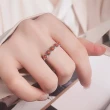 【KT DADA】開運戒指 禮物 戒指 純銀戒指 食指戒指 造型戒指 可調式戒指 開口戒指 復古戒指 瑪瑙戒指