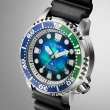 【CITIZEN 星辰】PROMASTER 限量款千彩之海光動能潛水錶-藍x黑/44mm(BN0166-01L)