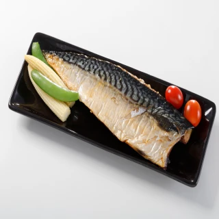 【華得水產】薄鹽鯖魚片24片組(100g/片-3片包裝-總共300克8包)