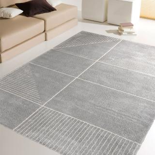 【範登伯格】比利時 FJORD極簡風地毯-斜陽灰(200x290cm)