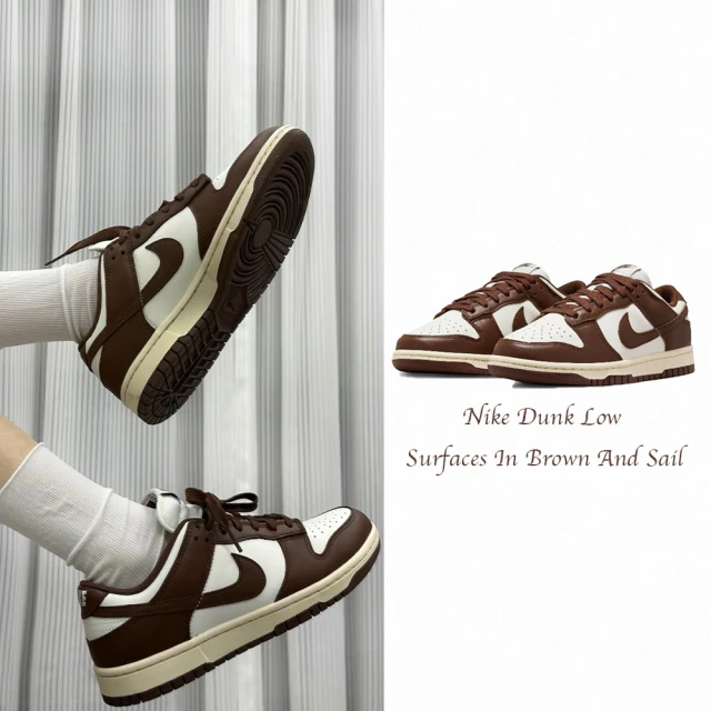 NIKE 耐吉 Nike Dunk Low Brown and Sail 復古 白棕 摩卡可可 女鞋 休閒鞋 DD1503-124