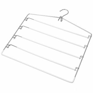 【NITORI 宜得利家居】防滑衣架 五層衣架 LM01 WH(防滑衣架 衣架 LM01)