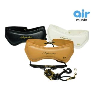 【air music】Superior 專利 真皮 減壓 三截式 SAX 薩克斯風吊帶 背帶(原廠公司貨 商品品質有保障)