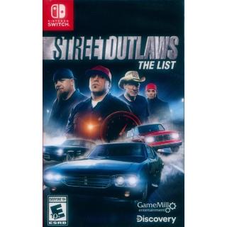 【Nintendo 任天堂】NS SWITCH 街頭飆車族 名單 Street Outlaws: The List(英文美版)