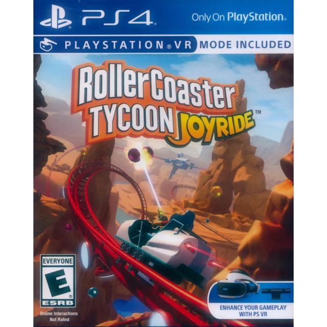 SONY 索尼 PS4 模擬樂園 雲霄飛車 Rollercoaster Tycoon Joyride(英文美版 支援PSVR)