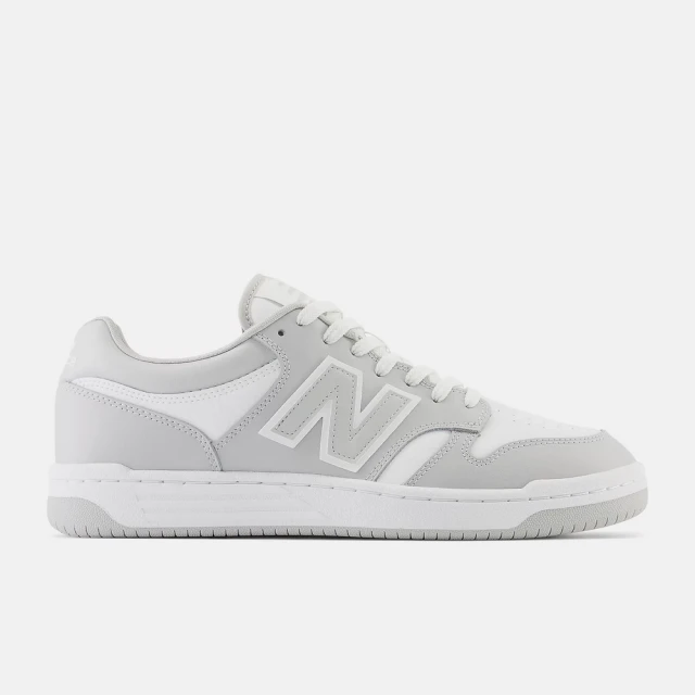 NEW BALANCE New Balance 中性情侶D楦百搭復古鞋 US7是25公分 灰 KAORACER BB480LHI