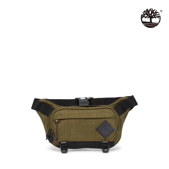 【Timberland 官方旗艦】中性深橄欖綠側腰包(A6MRN302)