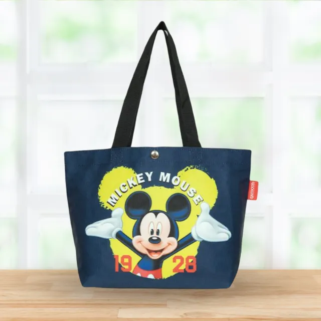 【Disney 迪士尼】聯名款迪士尼手提袋系列 OUTDOOR PRODUCTS(正反面都有超Q圖案)